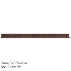 Lawnmower Friendly Flexi-Edge Border - Earth 11 Lawnmower Friendly Flexi-Edge Border - Earth -Fresh Sprout EDGE MOWEREART S48167