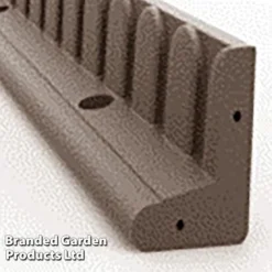 Lawnmower Friendly Flexi-Edge Border - Earth 13 Lawnmower Friendly Flexi-Edge Border - Earth -Fresh Sprout EDGE MOWEREART S48169