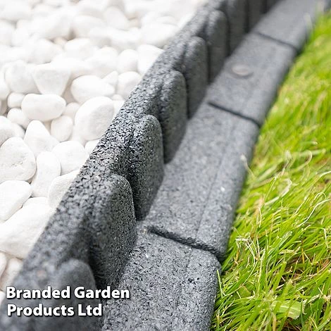 Lawnmower Friendly Flexi-Edge Border - Grey 5 Lawnmower Friendly Flexi-Edge Border - Grey - Image 5