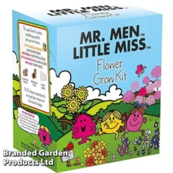 Mr Men Seed Grow Flower Kit -Fresh Sprout GKIT MRMENFLWR T44507D