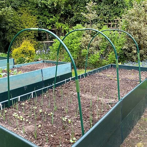 Garden Netting Hoops | Metal Garden Tunnel Hoops For Cloches Raised Beds Plant Support Protection 1 Garden Netting Hoops | Metal Garden Tunnel Hoops For Cloches Raised Beds Plant Support Protection