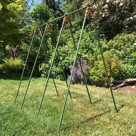 Pea Master Heavy Duty Pea & Climbing Plant Support Frame - 0.75 X 1.2 X 1.2m H 5 Pea Master Heavy Duty Pea & Climbing Plant Support Frame - 0.75 X 1.2 X 1.2m H - Image 5