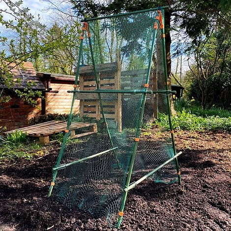 Cucumber Trellis & Pea Support Frame For Heavy Climbing Plants 1 Cucumber Trellis & Pea Support Frame For Heavy Climbing Plants