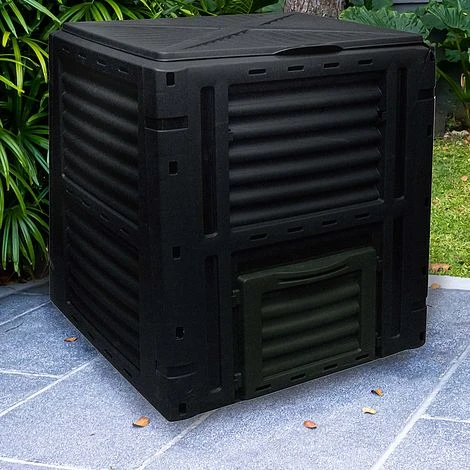 Idooka Compost Bin Garden Compost Accelerator - Outdoor Bin With Lid For House Plant Compost And Bark For Garden Soil For Vegetables 1 Idooka Compost Bin Garden Compost Accelerator - Outdoor Bin With Lid For House Plant Compost And Bark For Garden Soil For Vegetables