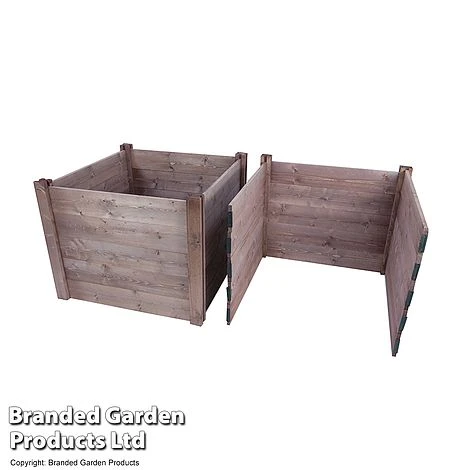 Modular Wooden Compost Bin 3 Modular Wooden Compost Bin - Image 3
