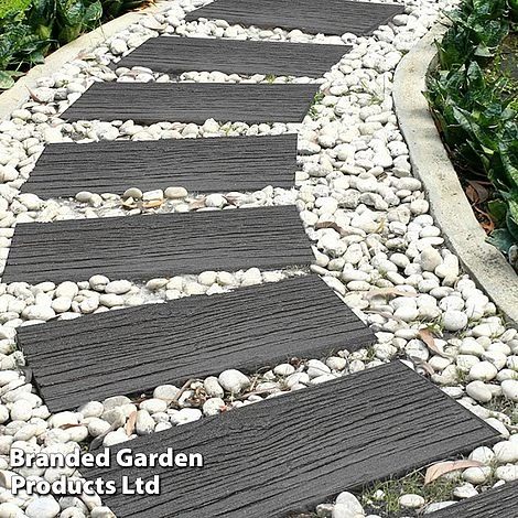 Eco-Friendly Grey Stepping Stone Rail Road Sleepers 1 Eco-Friendly Grey Stepping Stone Rail Road Sleepers