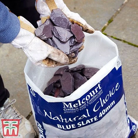 Decorative Blue Slate Aggregate 1 Decorative Blue Slate Aggregate