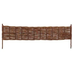 Garden Life Woven Willow Border Edging -Fresh Sprout e3